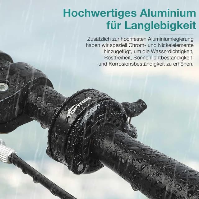 Detalle 2 de toptrek Fahrradklingel Mountainbike