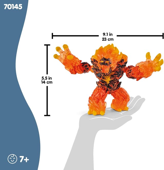 Thumbnail 3 de Schleich 70145 Demonio de Lava, Figura de Eldrador, 23x8x14 cm🧪
