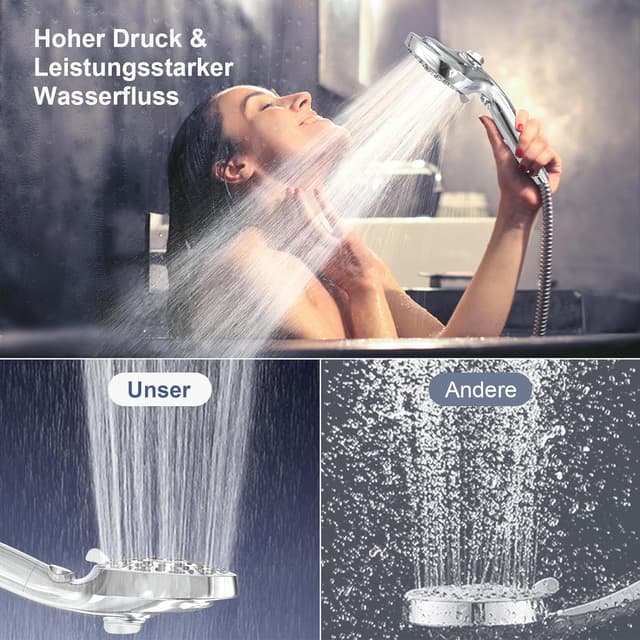 Thumbnail 5 de SURFOU Alcachofa de ducha 8+2 patrones