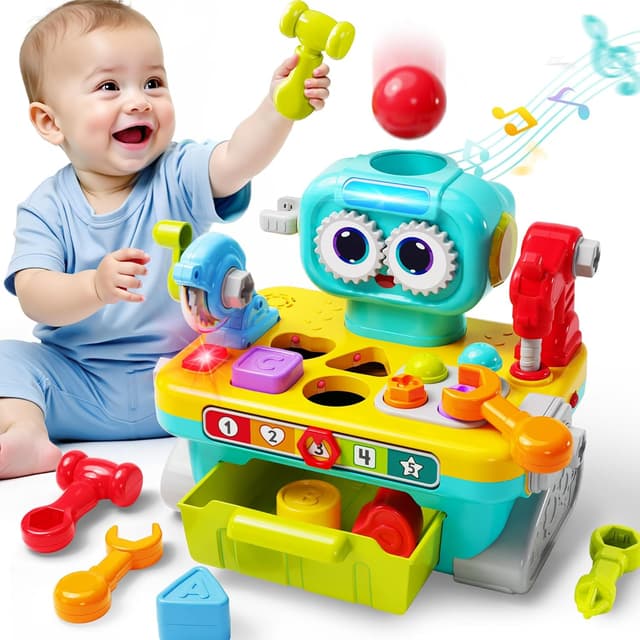 Detalle de iPlay iLearn Musical Workbench for 1-Year-Olds