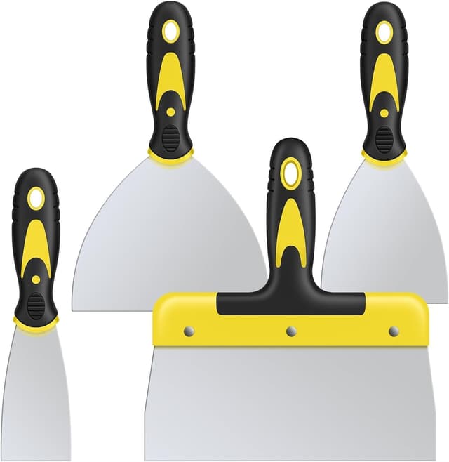 Detalle de suokoun Paint Wallpaper Scraper Set 4-pack, 2–8" 🛠