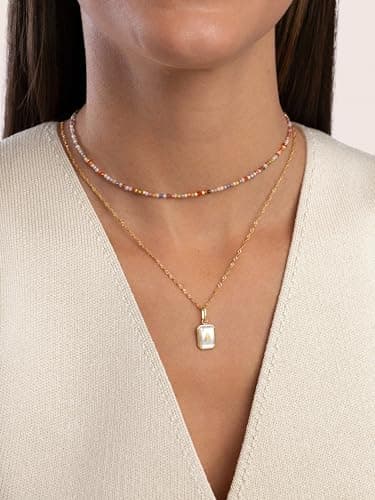 Detalle 2 de SINGULARU Collar Mini Twist 45 cm baño oro