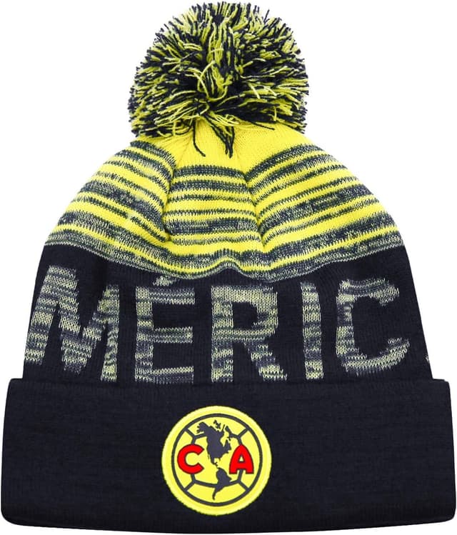 Detalle de Icon Sports Officially Licensed Club América Beanie (Unisex Adult)