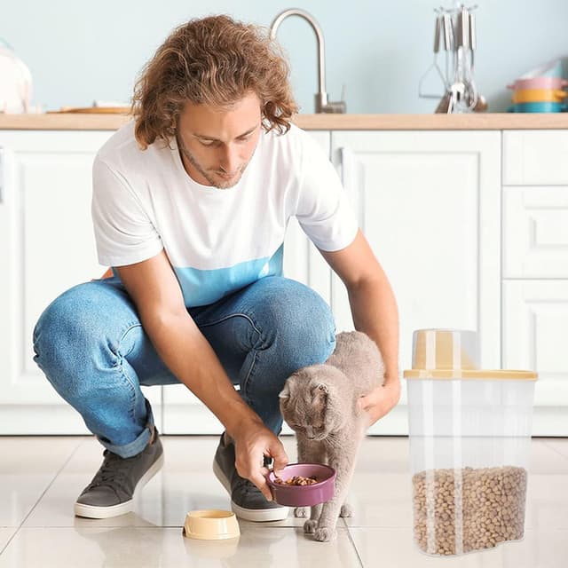 Detalle 2 de TOWEAR Dog Food Container Airtight 2-pack