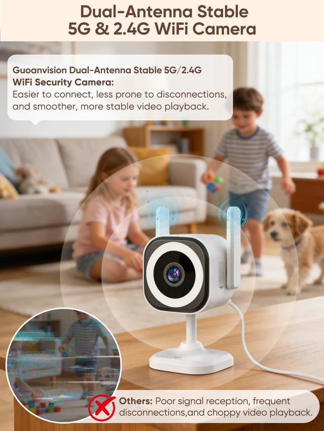 Thumbnail 6 de 2K Outdoor Security Camera 2K, IP66 CCTV