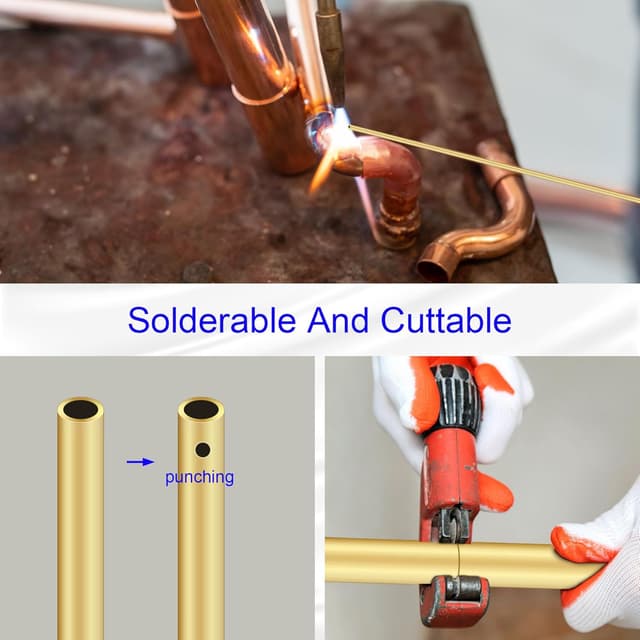 Thumbnail 3 de iMeistek Messingrohr 6 mm đ