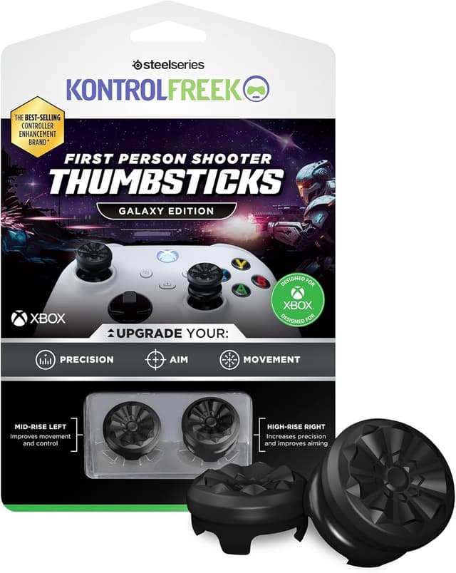 Detalle de KontrolFreek FPS Freek Galaxy Black 10 mm