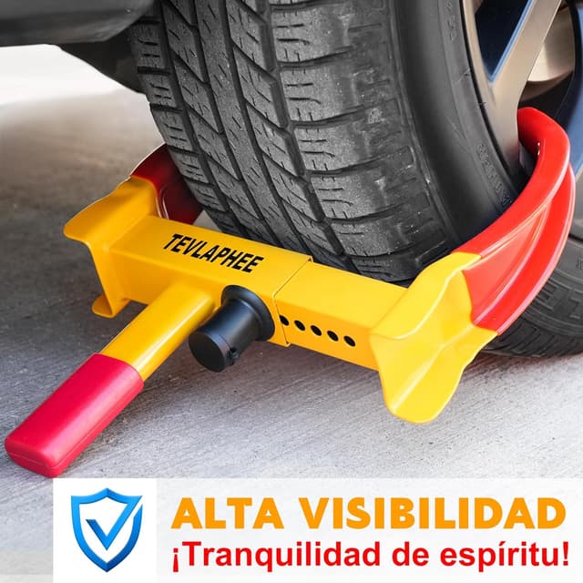 Thumbnail 4 de Tevlaphee Cepo Antirrobo Rueda Universal 19–30 cm