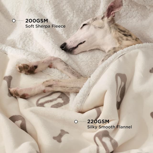 Thumbnail 1 de Bedsure 102x76cm Waterproof Dog Blanket