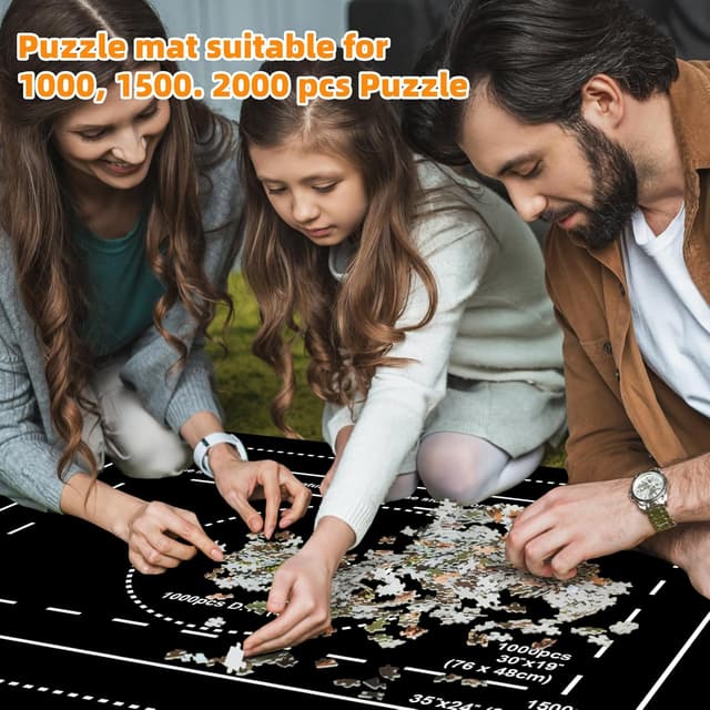 Thumbnail 5 de MOZOOSON Tapete Puzzle 118x80 cm