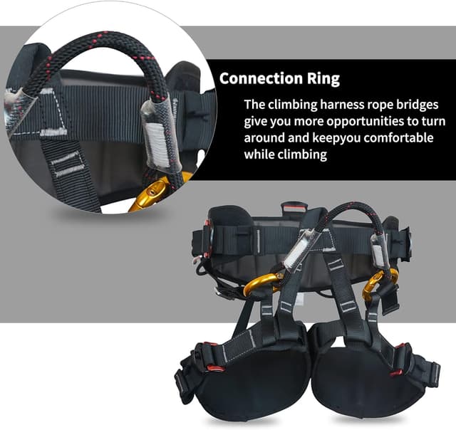 Thumbnail 2 de SOB Imbracatura anticaduta per alpinismo e arrampicata ⛰