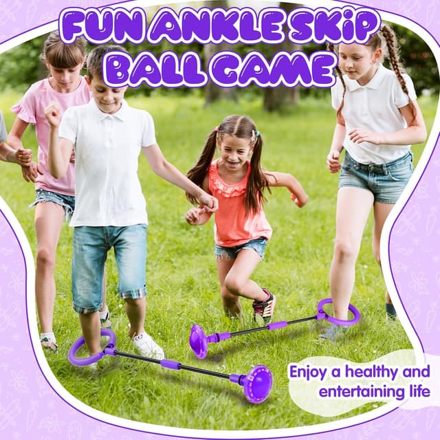 Thumbnail 2 de chimoo Springring blinkend für Kinder 6–10 Jahre 🪀