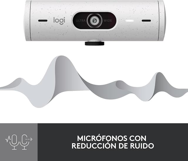 Thumbnail 3 de Logitech Brio 500 Webcam HD con micrófonos duales y cubierta