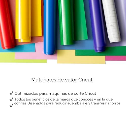 Thumbnail 6 de Cricut Vinilo Adhesivo Permanente 30,5 cm x 6,1 m 🎨