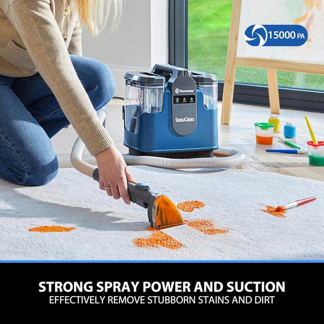 Detalle de Vacmaster SCC1201H 500W Nass- und Warmwäscher für Teppiche & Polster