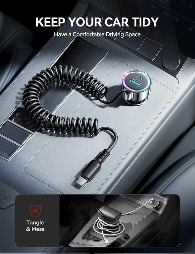 Thumbnail 5 de USB C 90W Car Charger for iPhone