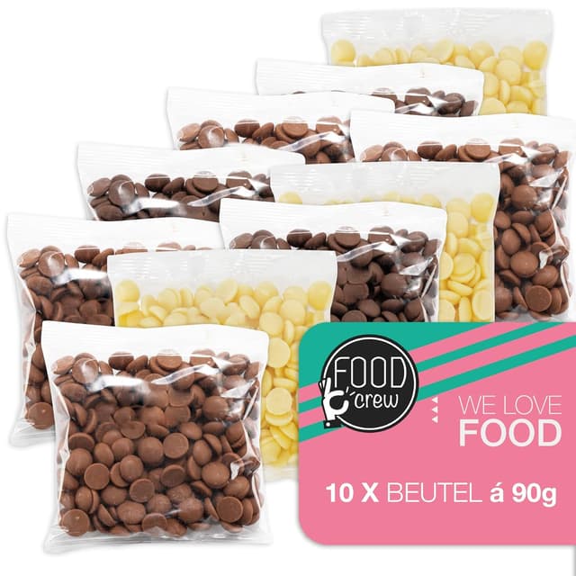 Detalle 2 de FOOD crew Schoko-Mix für Fondue 900 g