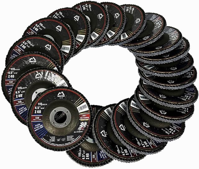 Thumbnail 4 de Merryland Flap Disc 4.5" 40 Grit T29 for Metal 🛠