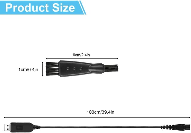 Thumbnail 1 de Vicloon Câble Chargeur USB 12V pour rasoir