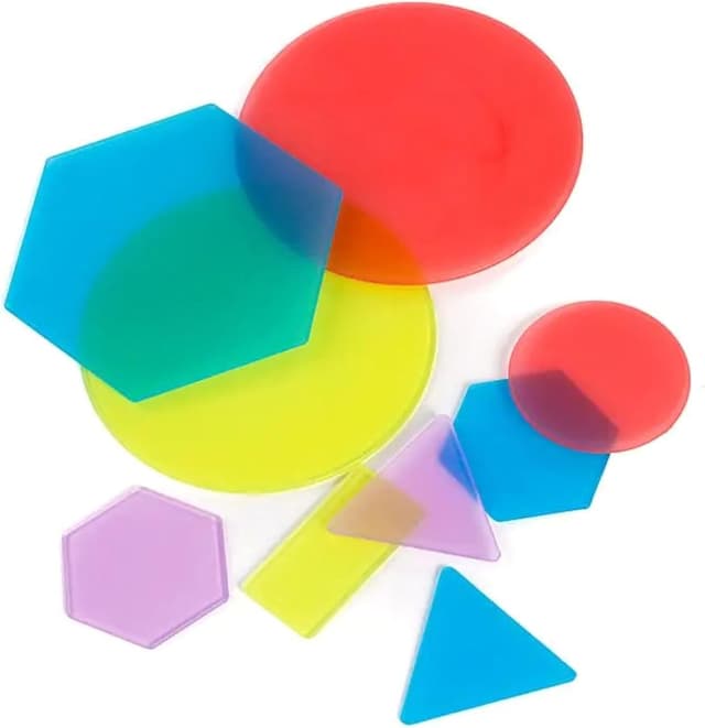 Thumbnail 1 de Miniland Translucent Geometry Shapes 40 Teile