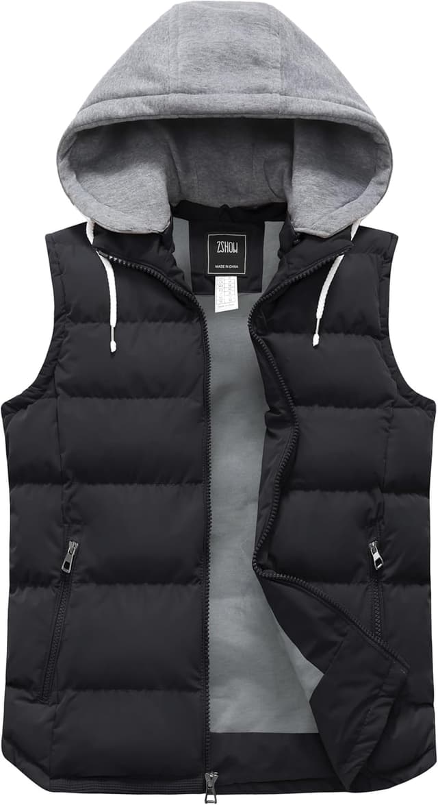 Thumbnail 4 de ZSHOW Men's Lightweight Hooded Padded Vest