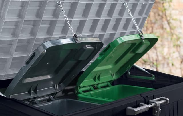 Thumbnail 1 de Keter Sio Nova 🏡 Cobertizo de jardín gris 880L