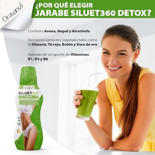 Detalle de DRASANVI SILUET 360 DETOX 600 ml 💊