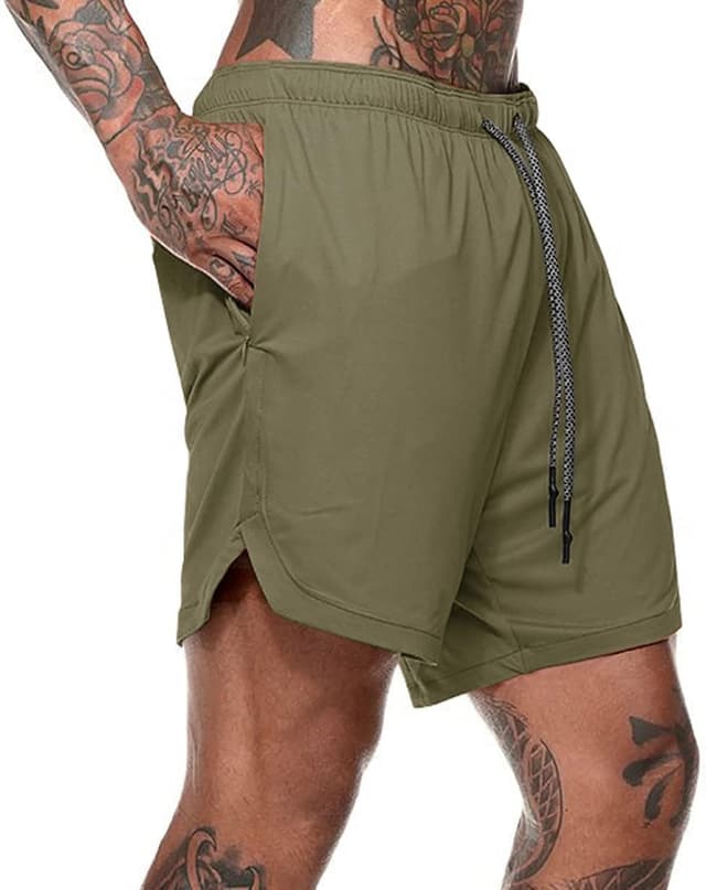 Thumbnail 3 de Aisprts Pantaloncini Palestra Uomo Pantaloncini Running Estivi