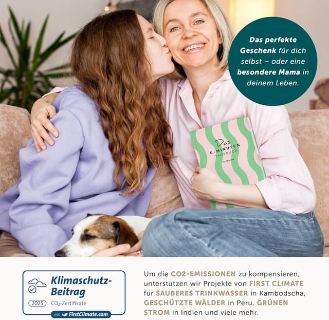 Thumbnail 5 de 6-Minuten Tagebuch für Mamas