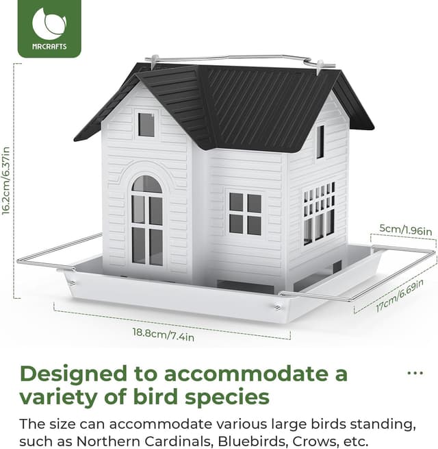 Thumbnail 4 de MrCrafts Comedero para Pájaros con Luz Solar