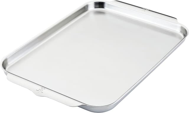 Detalle de Hestan OvenBond Collection 13" x 18" Tri-Ply Clad Stainless Steel Half Sheet Pan