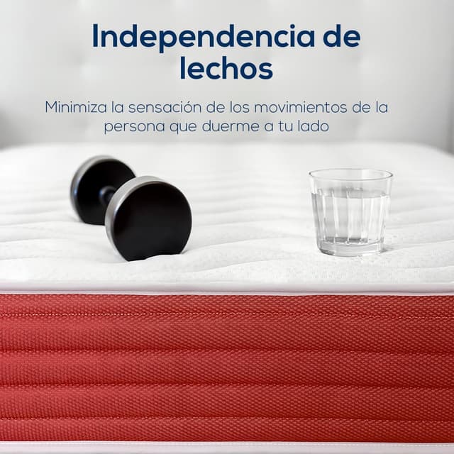 Thumbnail 4 de DUÉRMETE ONLINE Colchón Viscoelástico Lite Reversible 🛏️ 90x190 cm