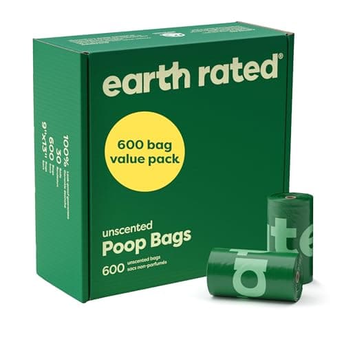 Detalle de Earth Rated Bolsas para heces perro 600 unidades