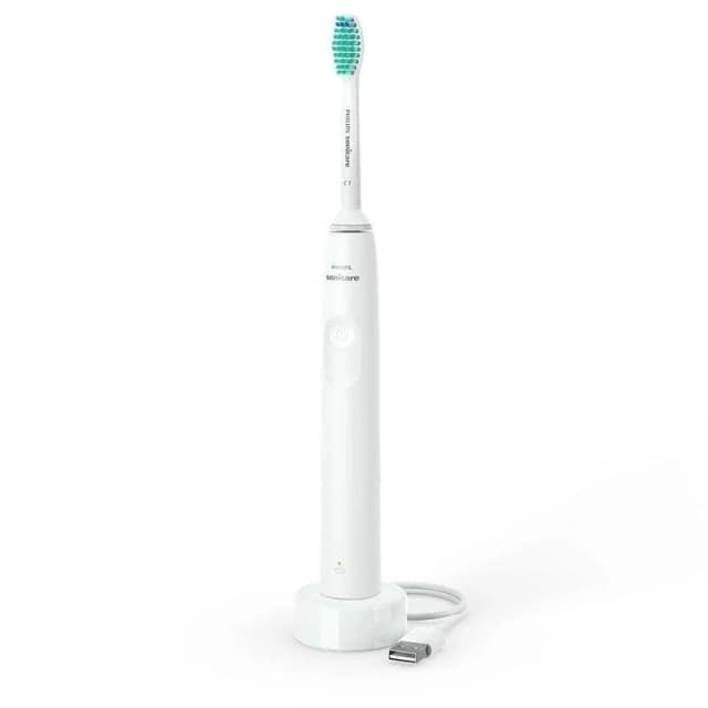 Detalle de Philips Sonicare 2100 cepillo de dientes eléctrico blanco (limpieza sónica y temporizador)