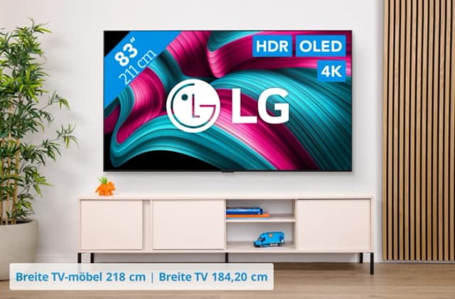 Thumbnail 12 de LG 83 Zoll OLED evo C5 4K DS90TY