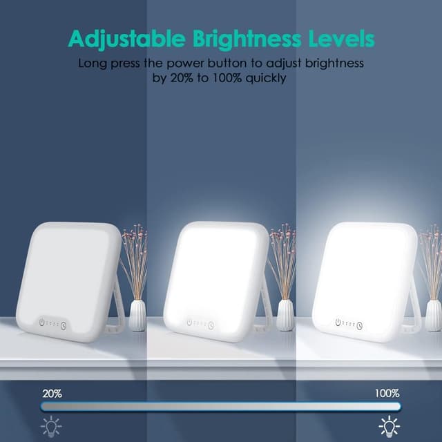 Thumbnail 2 de VTHW SAD Lamp 10,000 Lux daylight lamp with timer