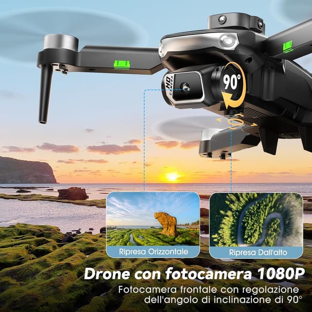 Thumbnail 1 de HYTOBP S165 MAX Drone professionale 1080P con 90° regolabile