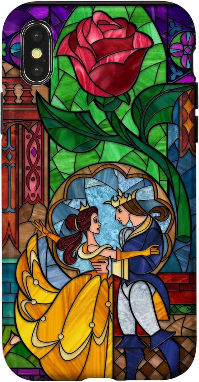 Detalle 2 de Coque iPhone 14 La Belle et la Bête