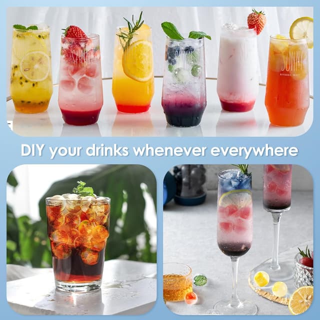 Thumbnail 4 de WIBIMEN Ice Cube Tray 1" — 2 Pack