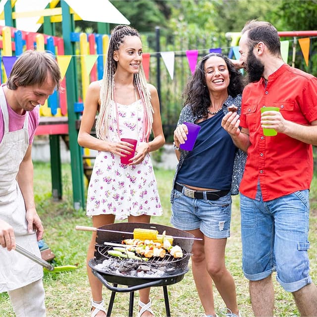 Thumbnail 6 de WAIZHIUA 27Pc reusable plastic cups 260 ml 🥤