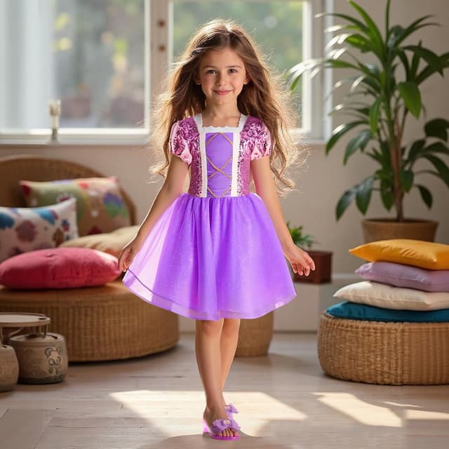 Detalle de Meland Princess Dress Up for Girls 3-6
