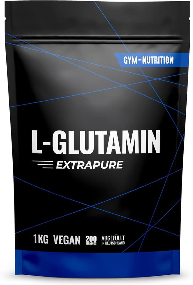 Detalle de L-Glutamin Pulver 1000g Hochdosiert