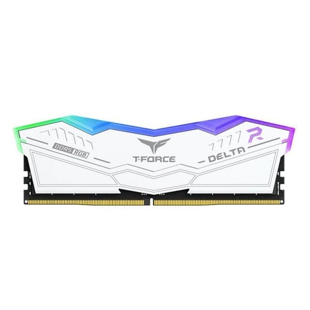 Detalle de Team Group Delta White RGB 32 GB DDR5 7600 MHz CL36