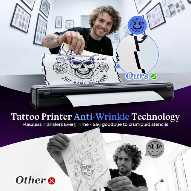Thumbnail 5 de Itari A886 Tattoo Printer for Artists Beginners