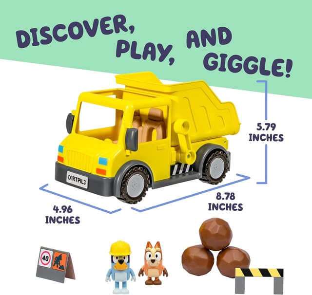 Thumbnail 5 de Bluey Dump Truck Toy Playset