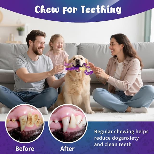 Thumbnail 4 de Herspany Indestructible Dog Chew Toy