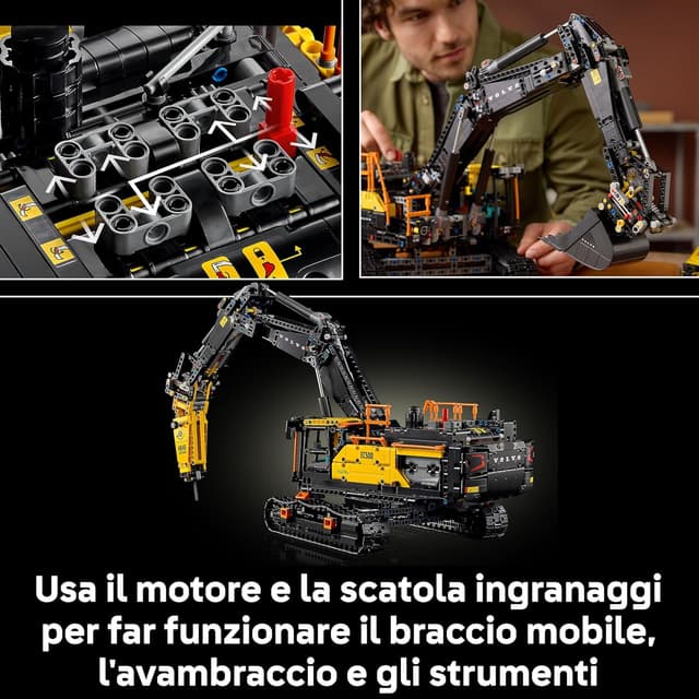 Thumbnail 5 de LEGO Technic Escavatore EC500 Hybrid 42215 🧱