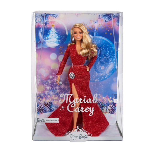 Detalle de Barbie Signature Navidad Mariah Carey