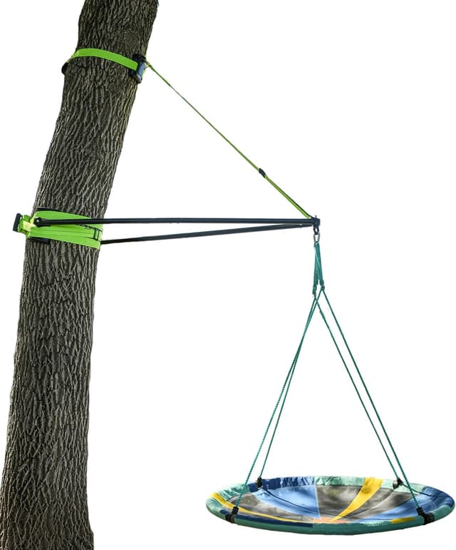 Detalle de Slackers Build-A-Branch Tree Swing Hanging Kit (Build-A-Branch) for 12–24 in Tree Trunks