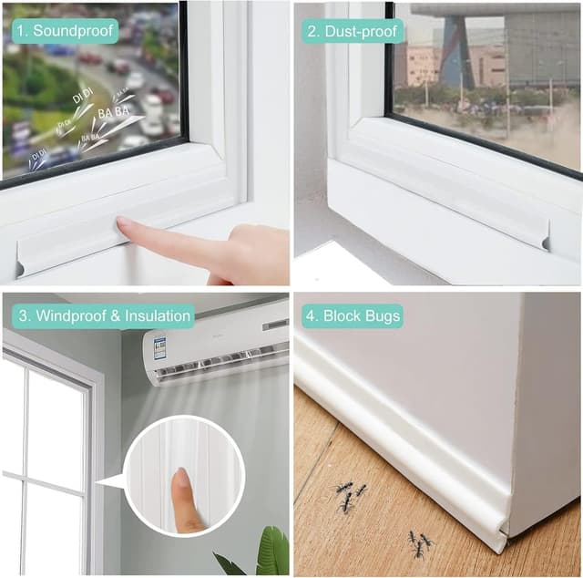 Thumbnail 4 de Window Draft Excluder T Shape 6M